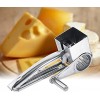 Multifunctional Cheese Grater Kitchen Craft Stainless Steel Cheese Vegetable Grater Shredder with Handle Grater Slicer for Fruit Vegetables Nuts