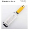 Multipurpose Cheese Grater Zeter Easily Grates Cheese,chocolate,Lemon,Ginger,Potato and more Razor-Sharp Stainless Steel Blade with Soft handle,Plastic Protective Cover,Hand-held Kitchen ToolWide
