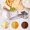 Rotary Cheese Grater,Thicken Stainless Steel Kitchen Vegetable Shredder,Multifunctional Super Sharp Grater for Cheese Vegetables Chocolate