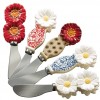 Grasslands Road American Bloom Ceramic Floral Spreader 6-Inch Assortment Set of 15