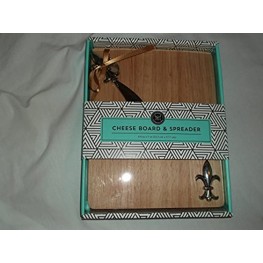 Modern Expressions Wood Cheese Cutting Board And Spreader