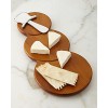 Nambe Holiday Collection Snowman Cheese Board with Top Hat Spreader Measures at 6 x 13 Made with Acacia Wood Designed by Alvaro Uribe