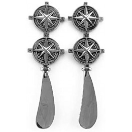 Thirstystone N239 Cheese Spreaders Compass Rose NO Size