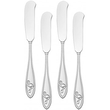 Towle Living Flamingo Butter Spreaders One Size Stainless Steel