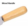Wood Handle Butter Spreader 4 Inch SourceTon Sandwich Cream Cheese Condiment Knives Set of 10