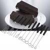 10pcs Chocolate Dipping Fork Set Baking Supplies Stainless Steel Fondue Forks DIY Decorating Tool Set