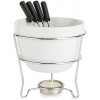 Home Essentials & Beyond White Chocolate Fondue Set In Color Box 5 D in 1