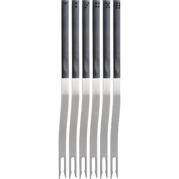 Trudeau Domino Fondue Forks Set of 6
