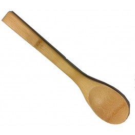 Bamboo Wood Cooking Spoon – Use with All Cookware – 12-Inches