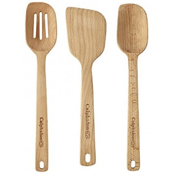 Calphalon 3-pc. Solid Wood Spoon & Turner Set