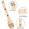 Eartim 5Pcs Bee Wooden Spoons Spatula Set Bee Themed Cooking Utensils Non-Stick Carve Spoons Burned Bamboo Cookware Kitchen Gadget Kit Housewarming Gift Chef Present Funny Kitchen Decor