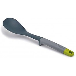 Joseph Joseph Elevate Nylon Solid Spoon with Integrated Tool Rest One-Size Gray Green