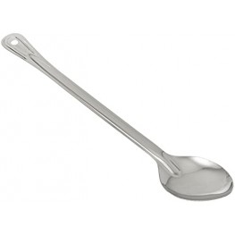 Winco BSOT-18 Solid Stainless Steel Basting Spoon 18-Inch Medium