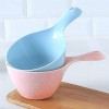 3Pcs Thicken Plastic Water Spoon Scoop Big Dipper Shampoo Ladle Cup for Kitchen Bathroom Garden