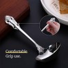 DILUOOU Gravy Soup Ladle,18 10 1 ozStainless Steel Small Gravy Serving Ladle for Cooking or Serving Soup Spoon,for Party,Christmas