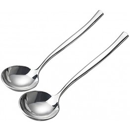 Joyeen Small Ladle Spoon Soup Ladle Stainless Steel Set of 2