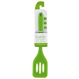 Krumbs Kitchen Chef's Collection Silicone Turner Green
