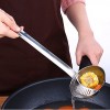 LARATH Ladle Colander Spoon Multi-purpose Stainless Steel Soup Strainer Ladle Skimmer Straining Spoon