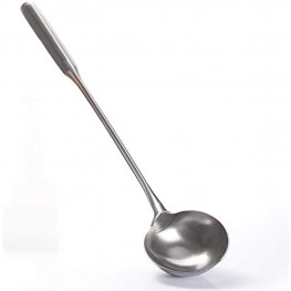 Long Soup Spoon Ladle,Stainless Steel Cooking Spoon Kitchen Tool For Wok With Hollow Handle Heat Resistant，Professional Kitchen Serving Spoons Large Serving Ladle Chef Spoon for Cheese Soup，5 inch