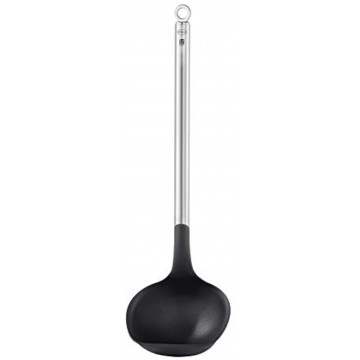 Rösle Basics Line Soup Ladle with 11.5 in. Stainless Steel Handle