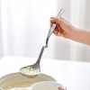 Spoon Colander Combo Hotpot Slotted Soup Gravy Ladles Colande 304 Stainless Steel Straining Ladles Serving Cooking Skimmers Utensil Hotpot Stainless Steel spoon for Home Use