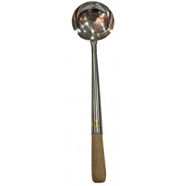 Stainless Steel Ladle with Wooden Handle #3