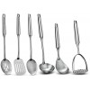 Stainless Steel Soup Ladle Cooking Utensil Will Last Your Kitchen a Lifetime Guaranteed Meticulous Craftsmanship Sleek Modern Design Exceptional Quality.