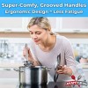 Super Sturdy Ergonomic 8 Oz. Soup Ladle 1 Pk. Stainless Steel Ladles with Long Handles. Best Kitchen Accessories for Stirring Portioning and Serving Soups Chili and Stew in Restaurants and at Home