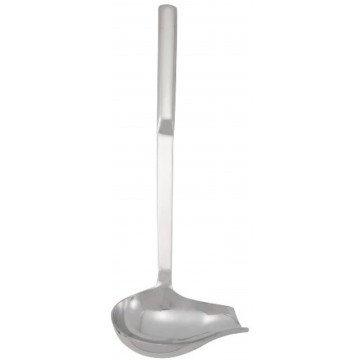 WINCO Stainless Steel Spout Ladle 2-Ounce