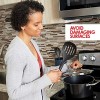 Home Basics Mesa Collection Scratch-Resistant Nylon Kitchen Tool Black Skimmer