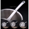 QiXin 18'' Premium Stainless Steel Large Skimmer Ladle Skimmer for Cooking Frying Skimming