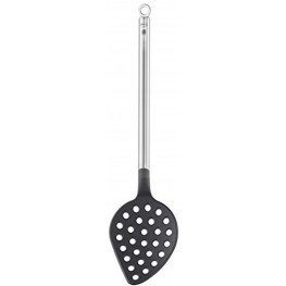 Rösle Basics Line Skimmer Spoon with 12.5 in. Stainless Steel Handle
