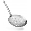 Stainless Steel Skimmer Strainer Spoon Cooking Utensil Will Last Your Kitchen a Lifetime Guaranteed Meticulous Craftsmanship Sleek Modern Design Exceptional Quality.