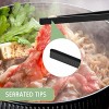 2 Pieces 11.8 Inch Silicone Toaster Tongs Trivet Kitchen Tongs Non-Stick Silicone Food Tongs Cooking Tongs Heat Resistant BBQ Grilling Tongs for Tortillas Salad Frying and Cooking Black