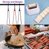 3 pcs 11″ color simple silicone toaster tongs for cooking clips with silicon tips grip flip small bbq gadgets for serving food,REUU salad toast tongs bread pinzas waffle party kitchen utensils