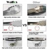 Food Grade Stainless Steel Kitchen Tongs for Cooking,BBQ 7 ，9 and 12 Inch,Set of 3 Heavy Duty Locking Metal Food Tongs Non-Slip Grip