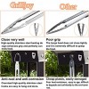 grilljoy Kitchen Tongs for Cooking Tongs Set – 2pcs 14.4IN Non-slip Stainless Steel Tongs for Cooking Grilling – Rust-Resistant Locking Grill Tongs for Cooking BBQ – Nonslip Silicone Comfort Grip