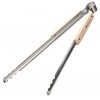 Snow Peak Barbecue Tongs Sturdy & Durable Grilling Tools Stainless Steel 7.6 oz