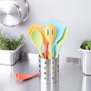 Commercial Non-Stick Heat Resistant Silicone Cooking Utensil Set Set of 8 Utensils Multicolor