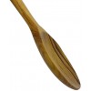 FAAY 12.5 Inch Wood Utensil Set 2 PCS Teak Wooden Spatula & Spoon 100% Natural from High Moist Resistance Teak Wood Healthy Wooden Spoon Spatula for Non Stick Cookware