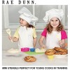 Rae Dunn Everyday Collection 4 Piece MINI Kitchen Utensil Set Silicone Kitchen Tools with Spatulas and Spoons White