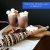 Authentic Artisanal Mexican Molinillo Hot Chocolate Frother Large Handmade Premium Mexican Hot Chocolate Wooden Whisk Traditional Mexican Hot Chocolate Whisk Molinillo de Chocolate de Madera