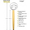 CAMKYDE Danish Dough Whisk 13-Inch Wooden Handle Dutch Dough Whisk Set of 2