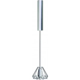 Cooks Innovations Push-Down Zip Whisk 14" Stainless Steel Rotary Whisk Easy to Use