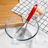 Dootafy Stainless Steel Flat Whisk 11 Inch Egg Whisk with TRP Handle Kitchen Egg Sauce Whisk