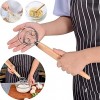 Dough Whisk Bread Mixer And Egg Beater,Stainless Steel,Kitchen Baking Tools Blender For Bread Pastry Pizza Making 2 Pack
