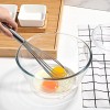 Flat Whisk Set 8''+10''+12'' Stainless Steel Egg Whisks Dootafy 3 Pack Tiny Whisks with 6 Wires Pan Sauce Whisk Metal Kitchen Tools for Beating Eggs Blending Whisking and Stirring