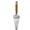 Jamie Oliver Cake Server Kitchen Stainless Steel Pie Knife with Wooden Handle for Serving