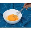 Mini Skater 8 Pcs Mini Wire Whisk Mixer 304 Stainless Steel Kitchen Cream Egg Beaters Hand （5 inch