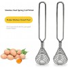 Varilety Stainless Steel Spring Coil Whisk Wire Whip Cream Egg Beater Gravy Cream Hand Mixer Kitchen Tool Accessories For Mixing Blending Beating Stirring Cooking